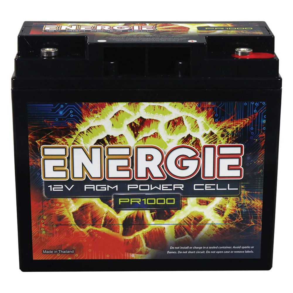 Reikken PR1000 Energie 1000 Watt 12 Volt Power Cell 18 Ah AGM Car Audio Battery