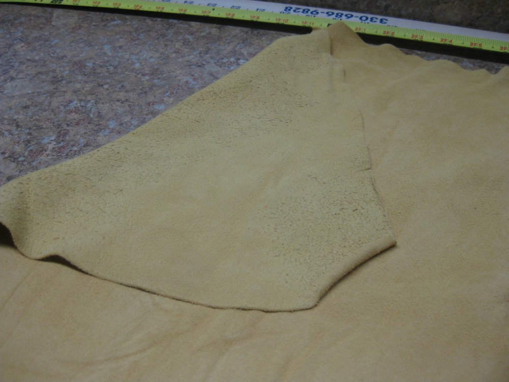 Suede Deer Leather Crafts #0007261 Row K