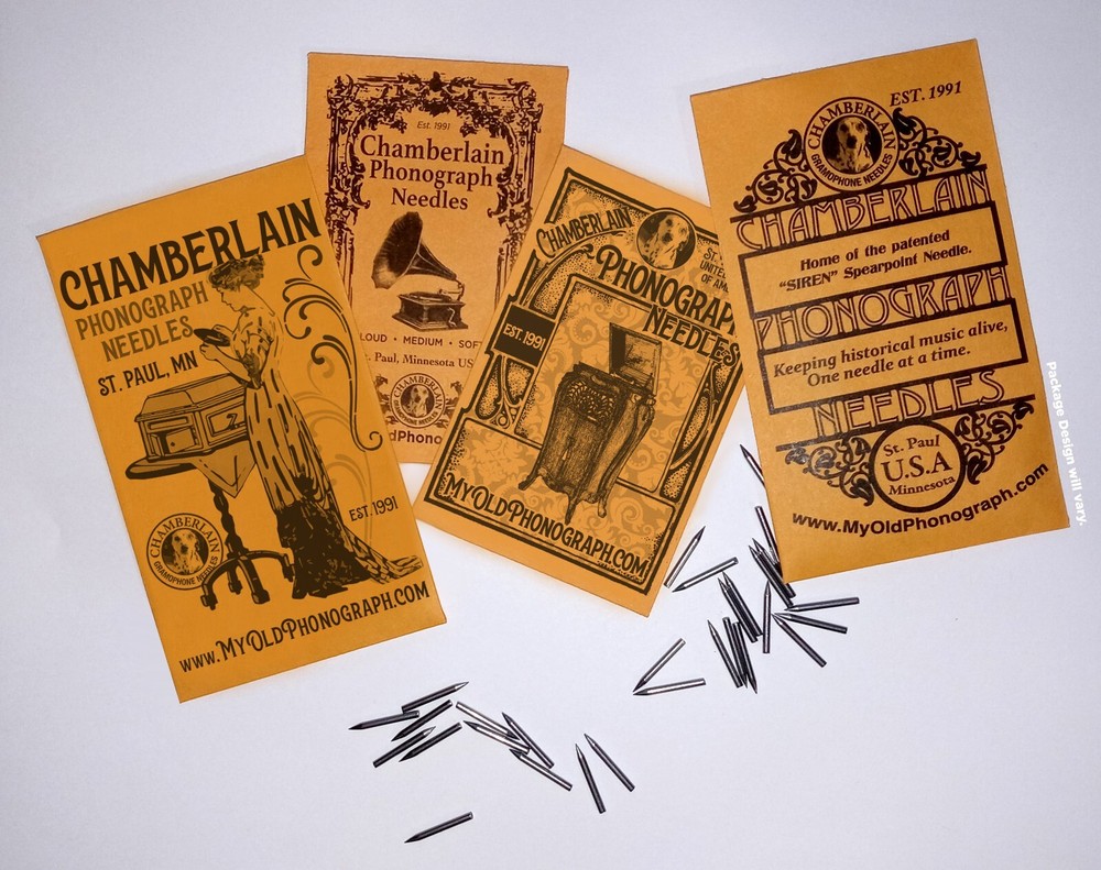 100 Phonograph SOFT VOLUME NEEDLE pack Antique Gramophones Needle