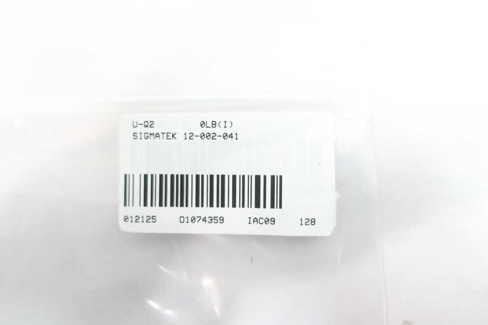 Sigmatek 12-002-041 CMB041 Module Rack