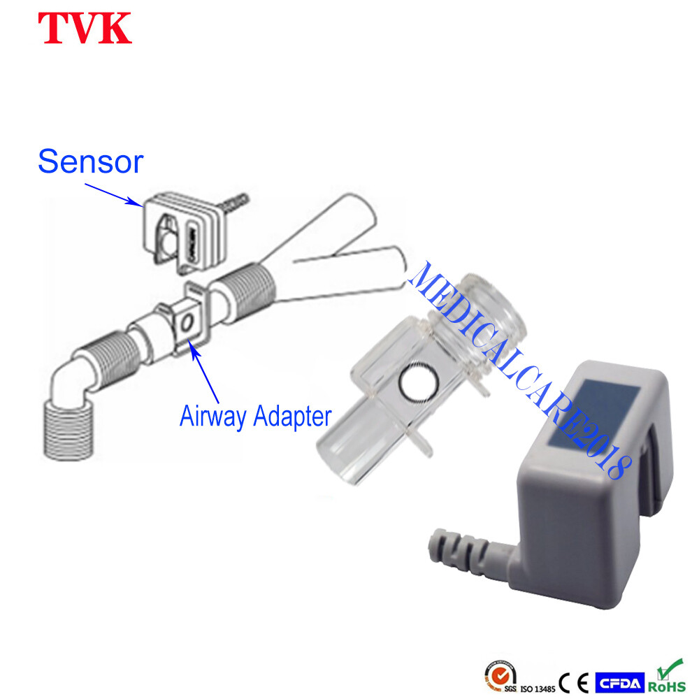 Mainstream Capnograph ETCO2 Sensor For Bionet BM3 BM3Vet,NDIR CO2 Digital Module