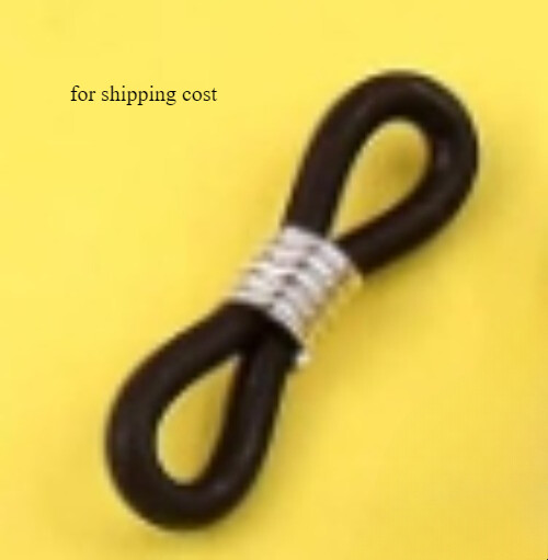 1 Silicone Spectacle End Connector, Used
