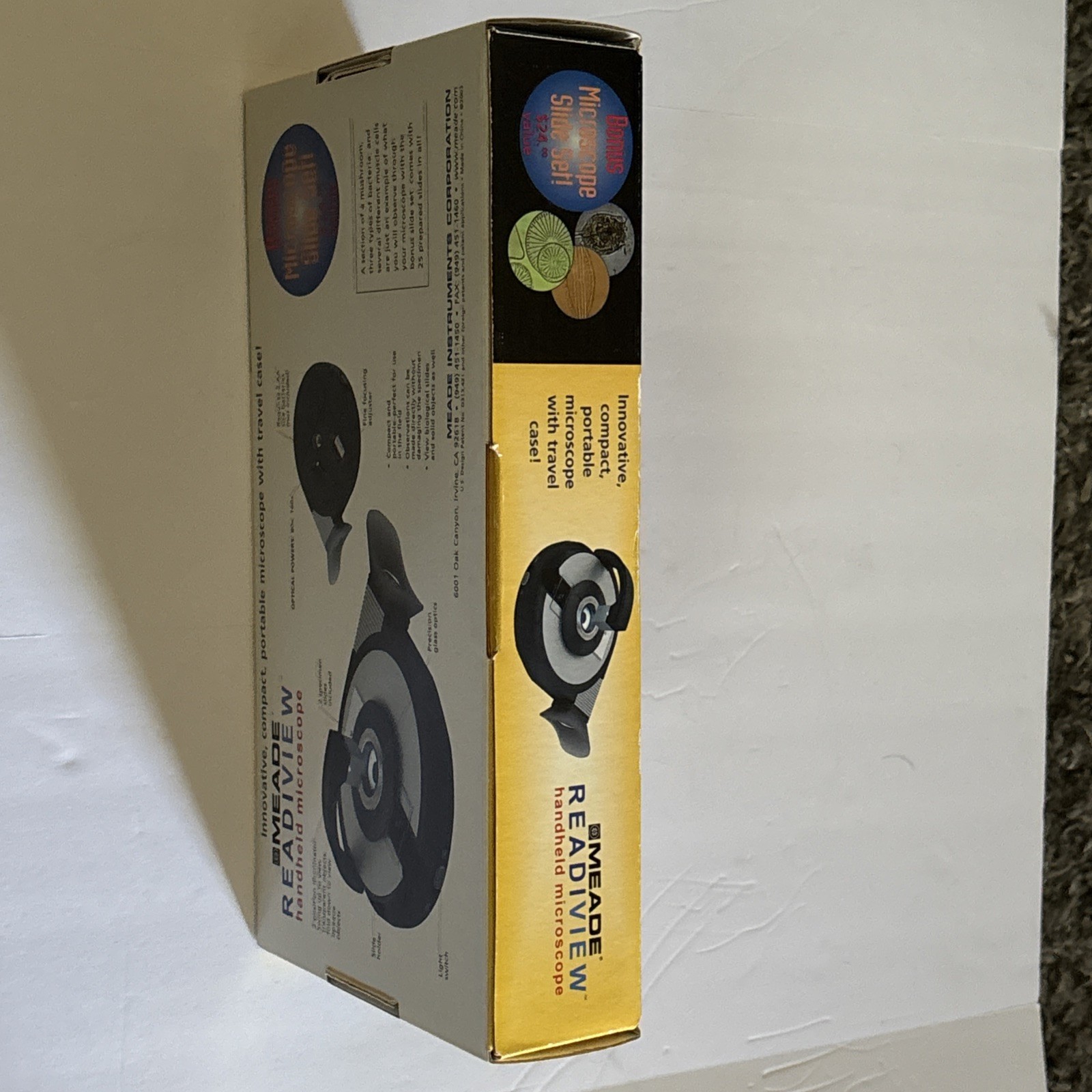 SUPER RARE Vintage Meade Readiview Handheld Microscope