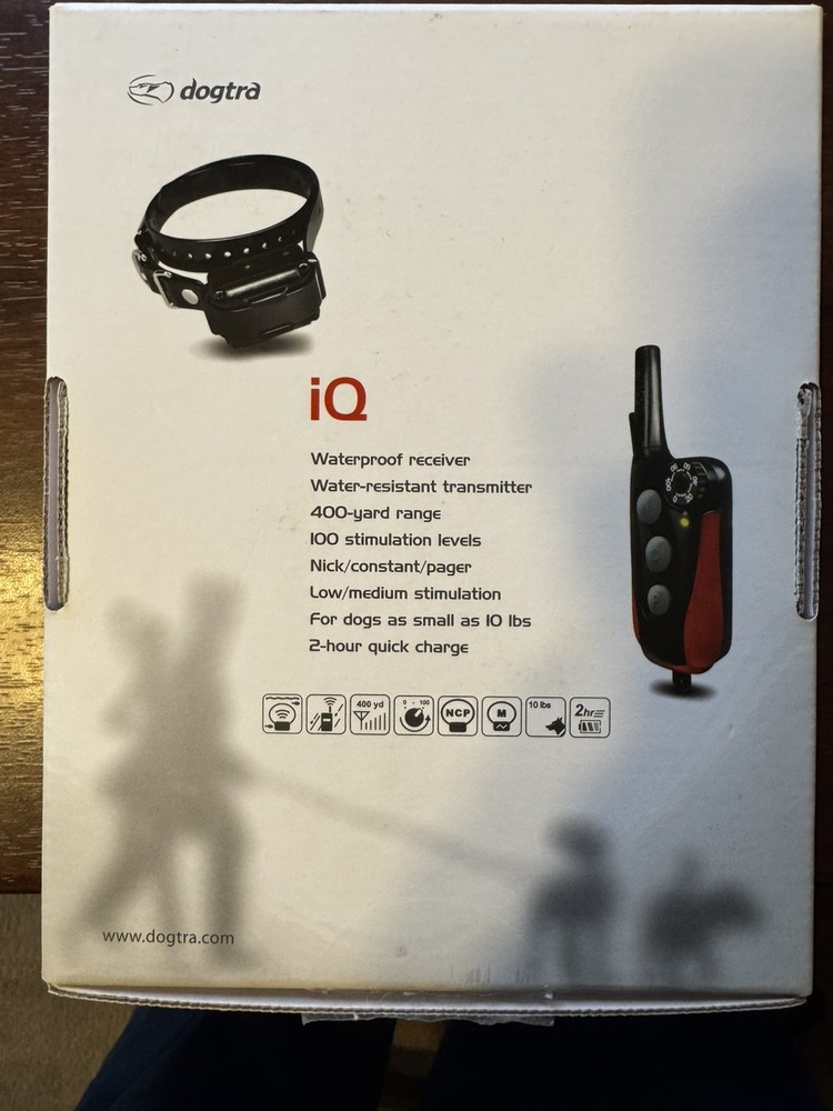Dogtra IQ 400 Yard Training E-collar for smaller Dogs