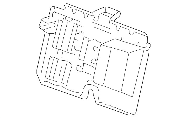 Genuine GM Control Module Bracket 25742676