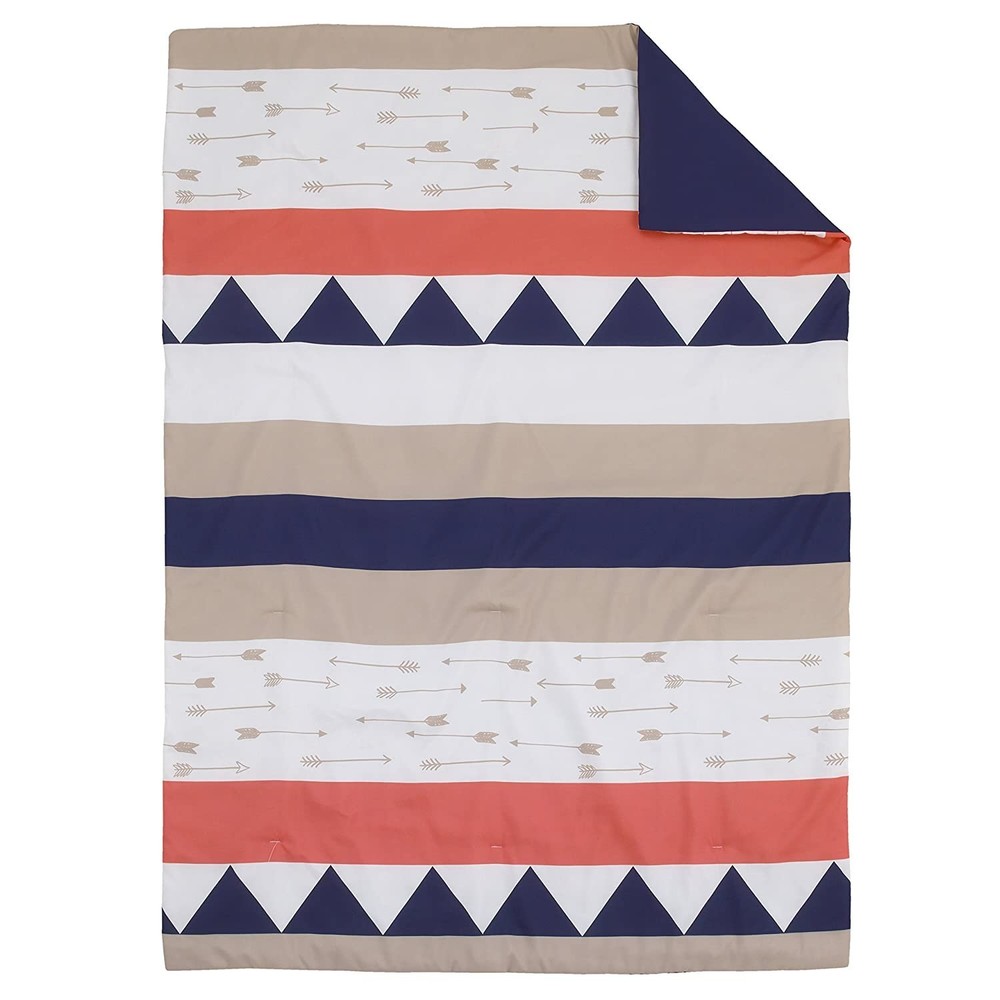 Carter's Aztec Boy 4 Piece Toddler Bedding Set