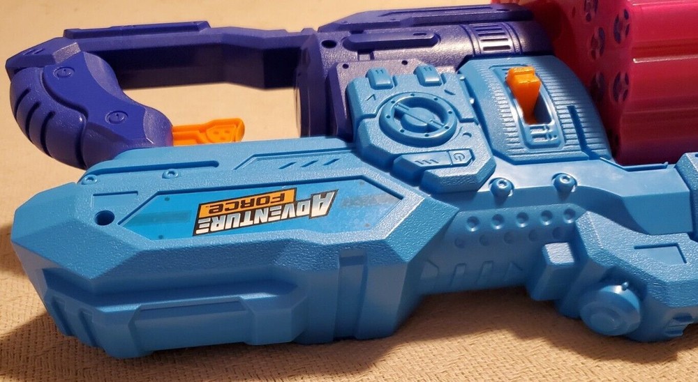 Adventure Force Super Drum Dart Blaster TESTED Working