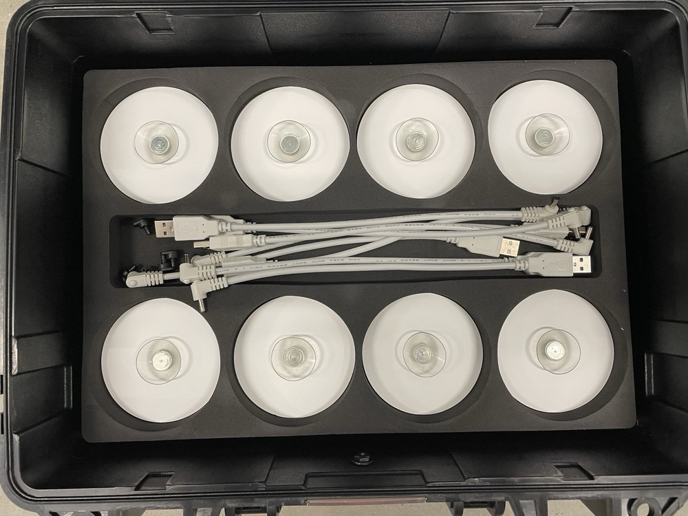 Astera NYX Bulb LED Continuous Lighting Kit, 8 White Bulbs