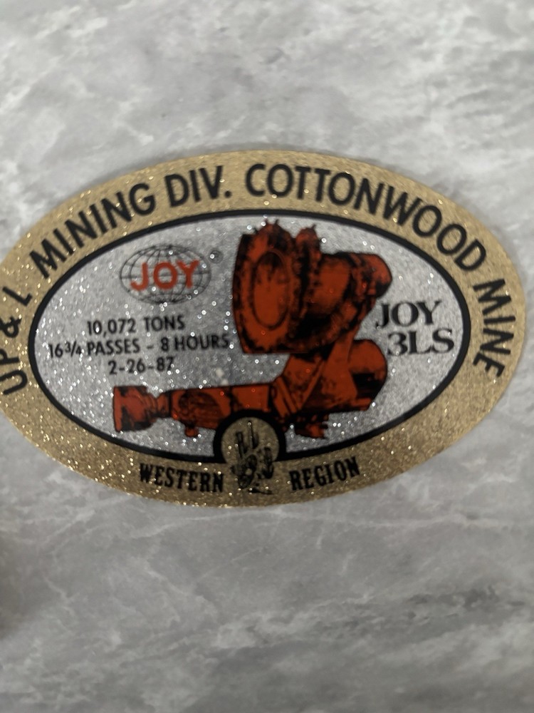 Joy Mining Sticker Nice Older One