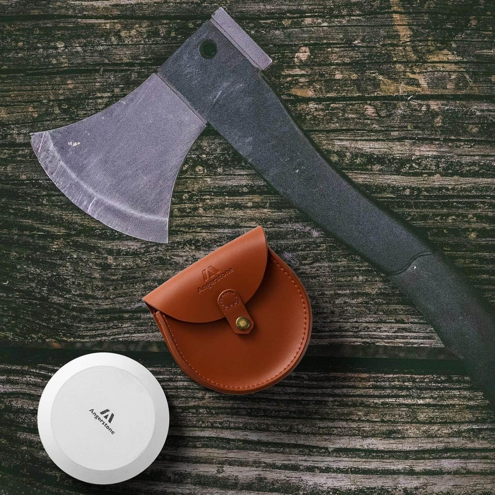 Axe Sharpener - Multipurpose Axe/Hatchet Sharpening Stone - Whetstone Blade &...