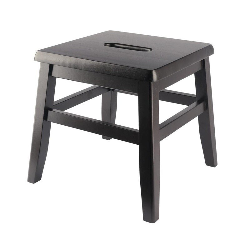2-Pc Solid Wood Conductor Stools Set Lightweight Step Stool Kids Kitchen New