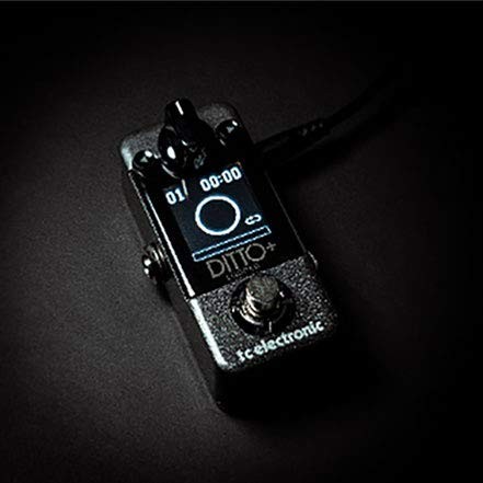 TC Electronic Compact Looper Pedal, 99 Slots, 60 Minute Loop Time, Color Display