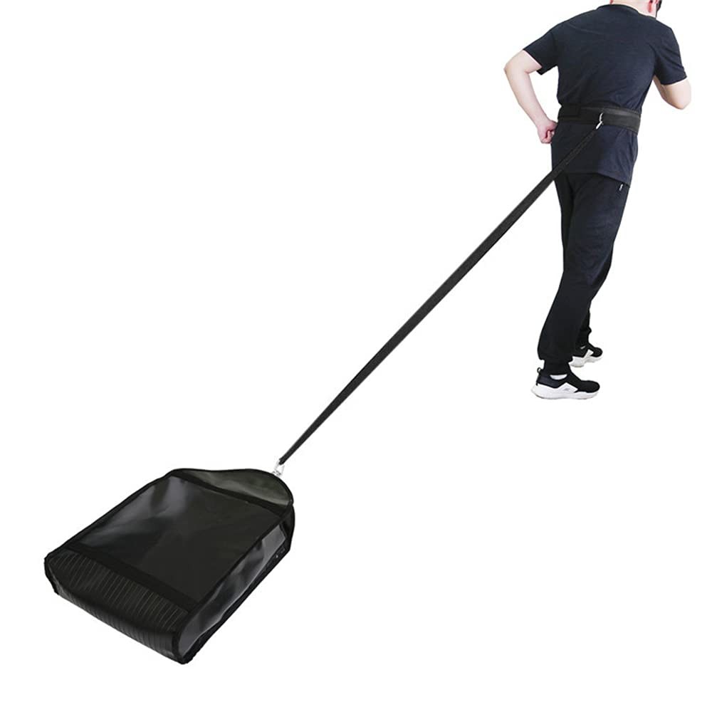 Running Weight Bag Speed Training Sandbag Adjustable Medium, Black