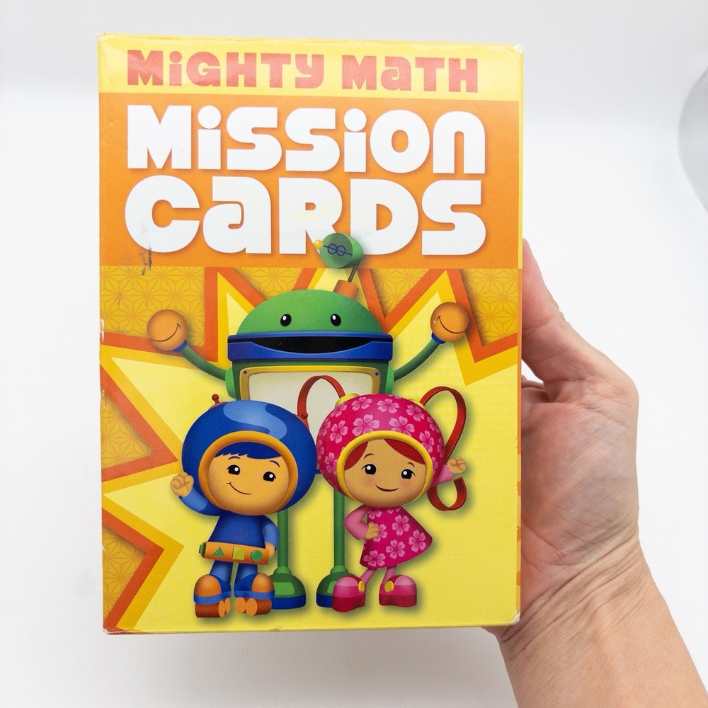 Team Umizoomi Mighty Math Mission Cards Game Educational Learning