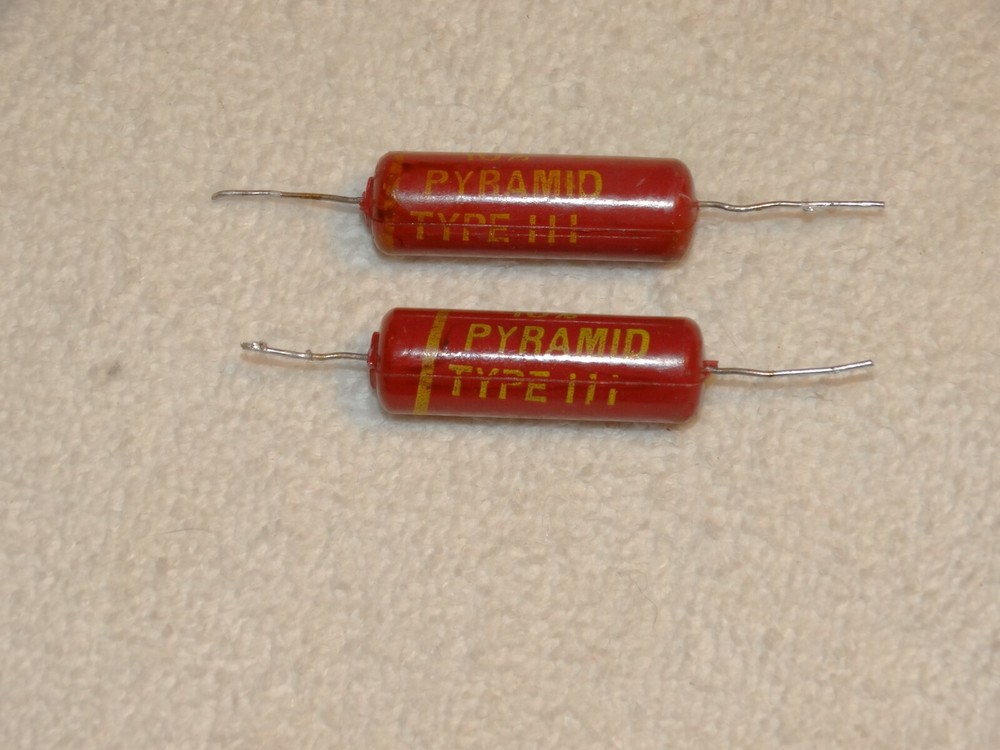 2 - Pyramid "Red" Capacitor Pulls .022  400v  (2 offers Available)
