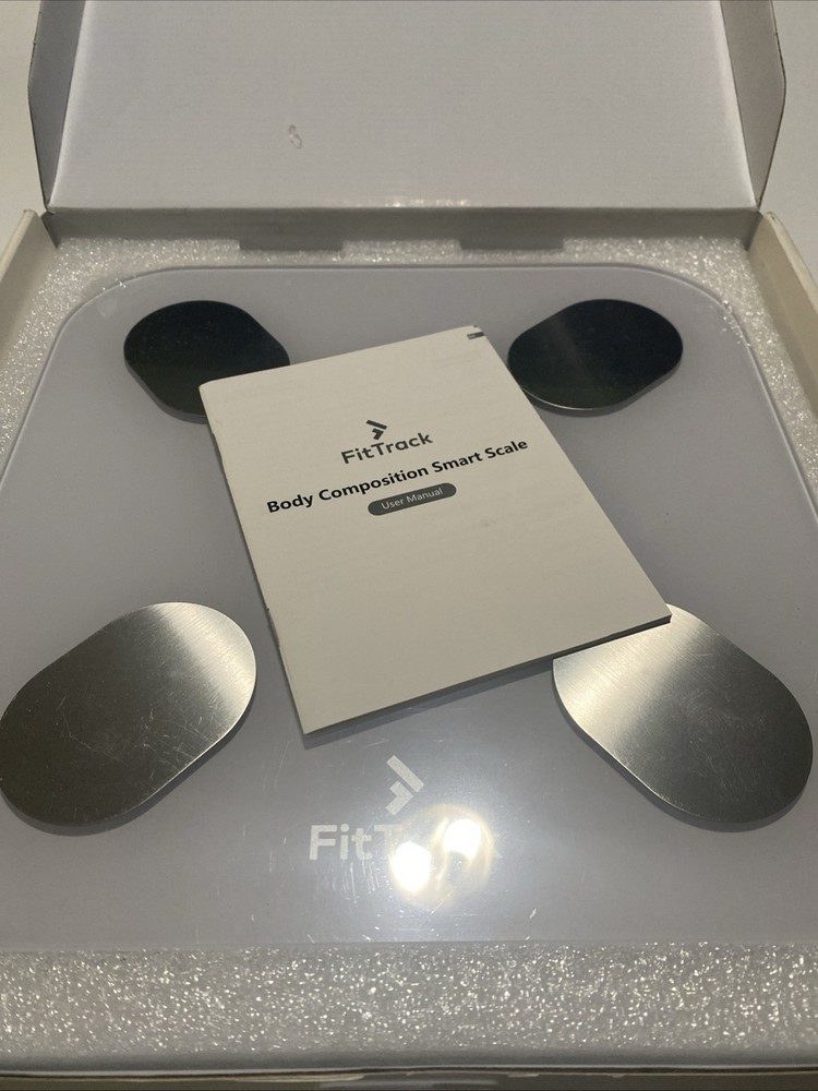 FitTrack Dara Smart BMI Bluetooth Glass Bathroom Scale Body Composition
