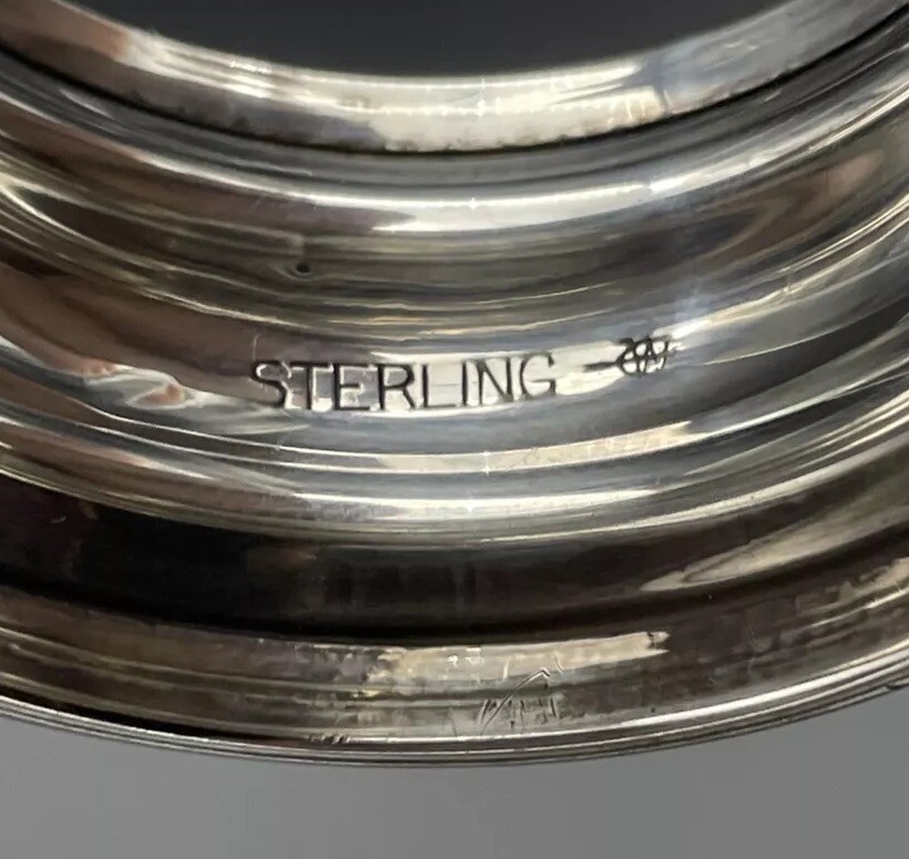 Sterling Silver Napkin Ring Engraved Name “Koille” Webster