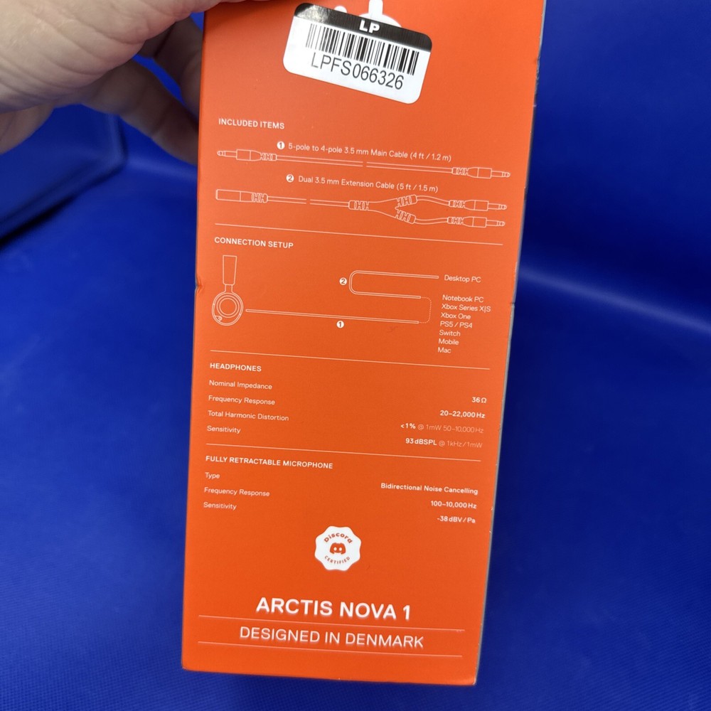 SteelSeries Arctis Nova 1 Multi-System Gaming Headset Wired