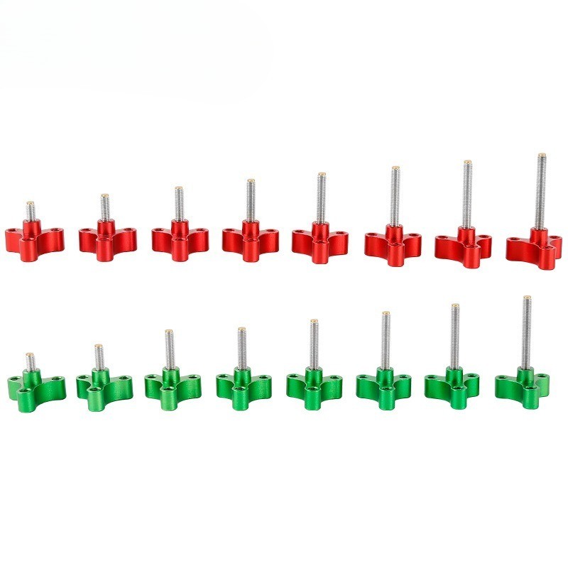 M6 Thread Copper Head Thumb Screw with 1/4" Extension Port Multiple Lengths