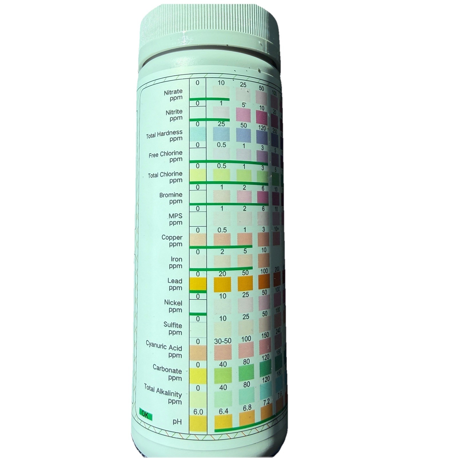 TESPERT 16-in-1 Drinking Water Test Strips 125ct Well Tap Home Lead Test FastKit