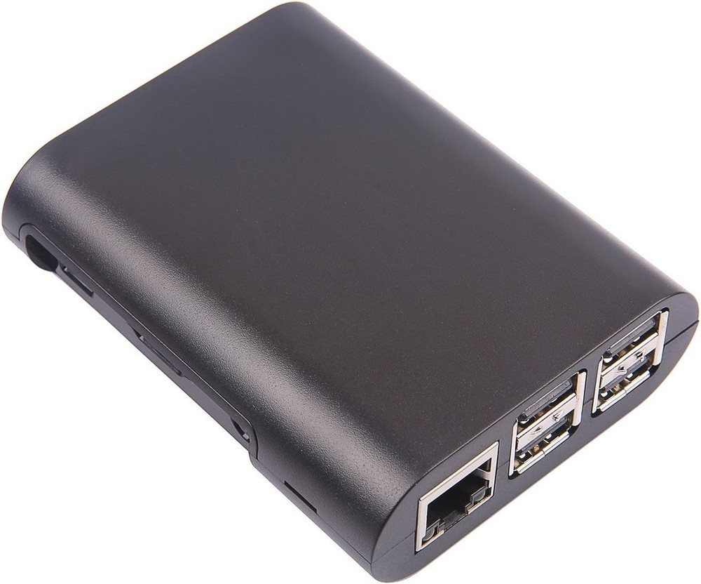 Jet Black Case for Raspberry Pi 3 Model B & Raspberry Pi 2 Model B - Access t...