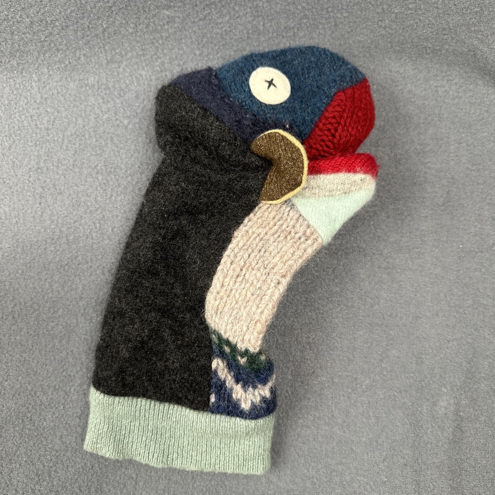 Cate & Levi Monkey Knit Wool Hand Puppet