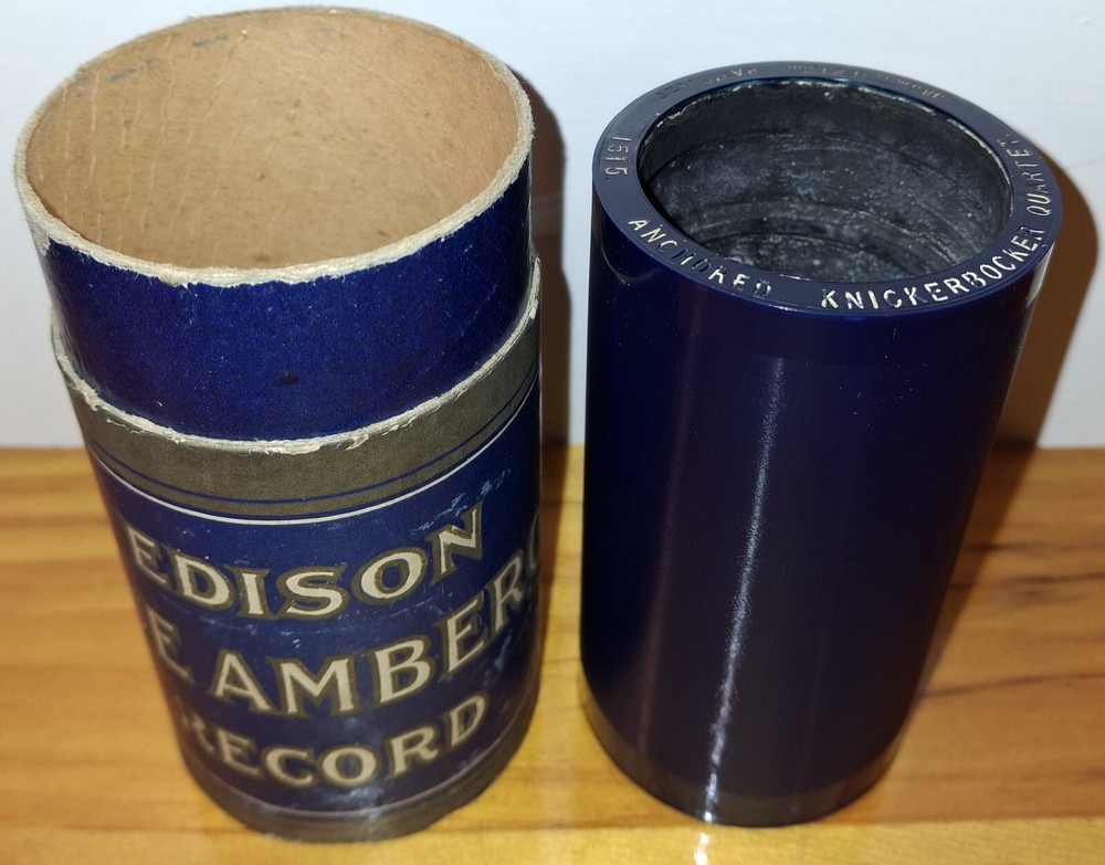 EDISON BA CYLINDER RECORD #1515 ANCHORED - KNICKERBOCKER QUARTET