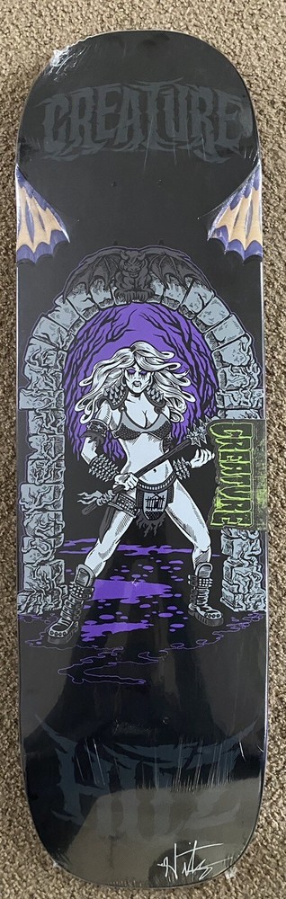 Sam Hitz Skateboard Deck Rare Autographed/ Signed