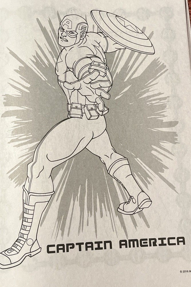 Marvel Unleashed Jumbo Coloring & Activity Book - Screen-free Fun!