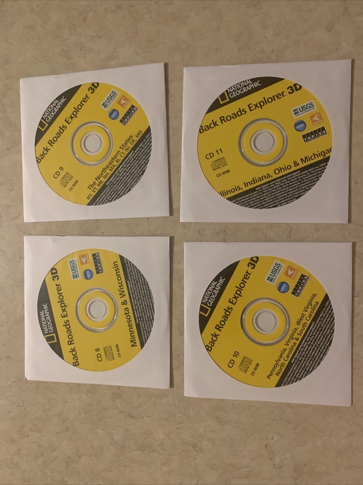 Back Roads Explorer 3D - DISCS ONLY