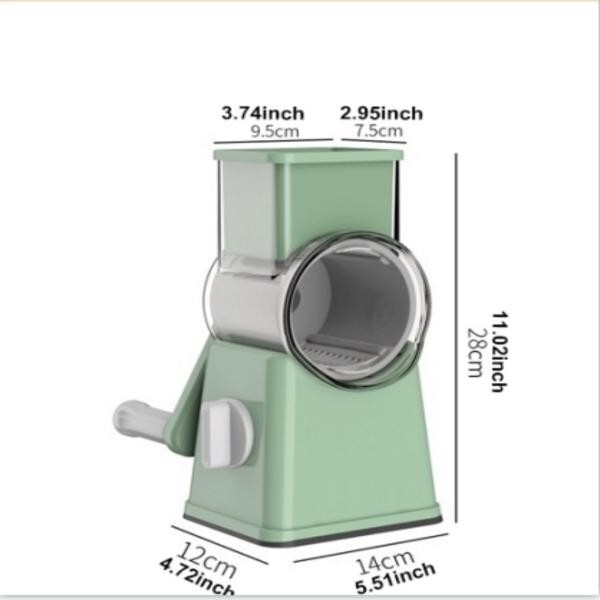 Premium Multi-Purpose Vegetable Chopper- Interchangeable Blades