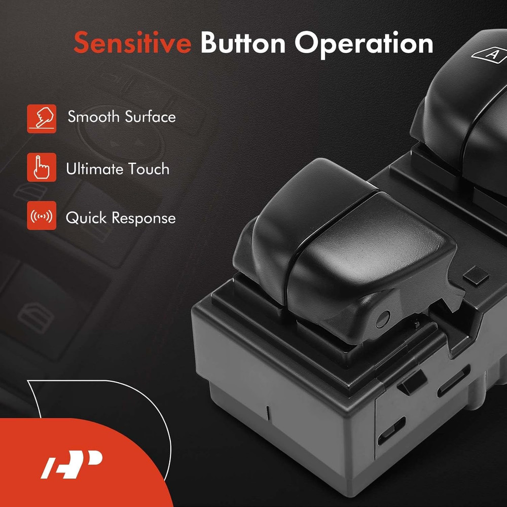 - Driver Side Master Power Window Switch - Compatible with Nissan Altima 13-22,