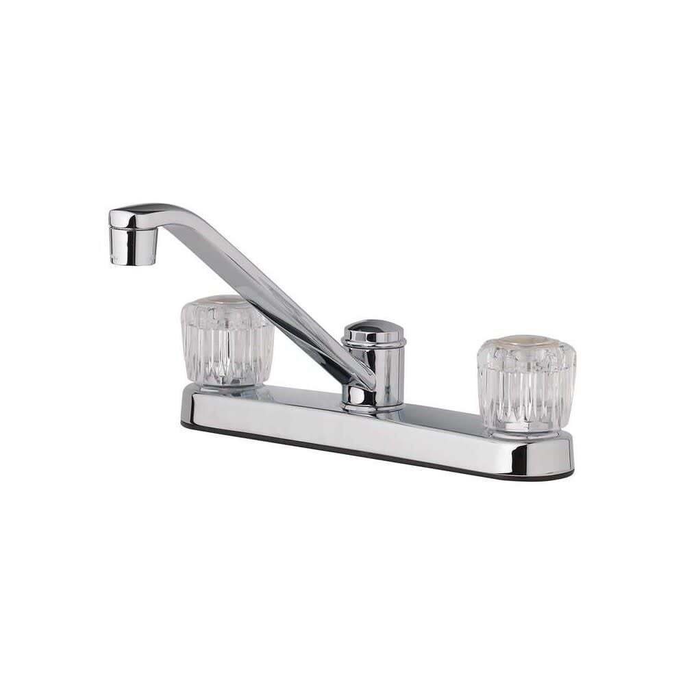 Oakbrook Essentials Kitchen Faucet Two Handle Chrome