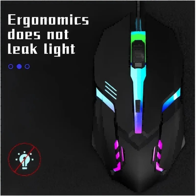 Latest high-quality ergonomic gaming mouse, suitable for desktop and laptop comp