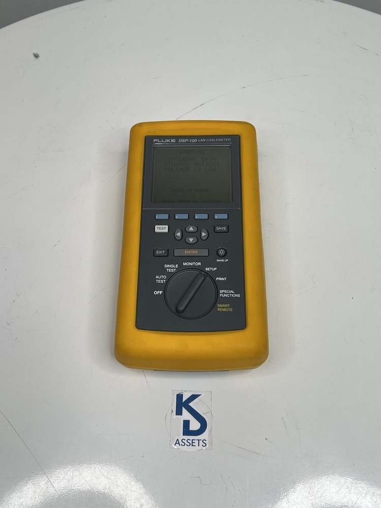 Fluke DSP-100 LAN Cablemeter with DSP-R Standard Remote