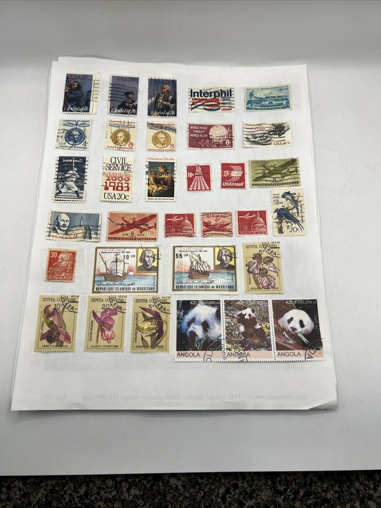 United States Postal Stamps 🔥 Please Read Description