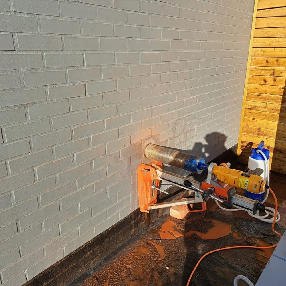 SALI 5" Diamond Core Drill Bit 1-1/4-7 Thread 15" Depth