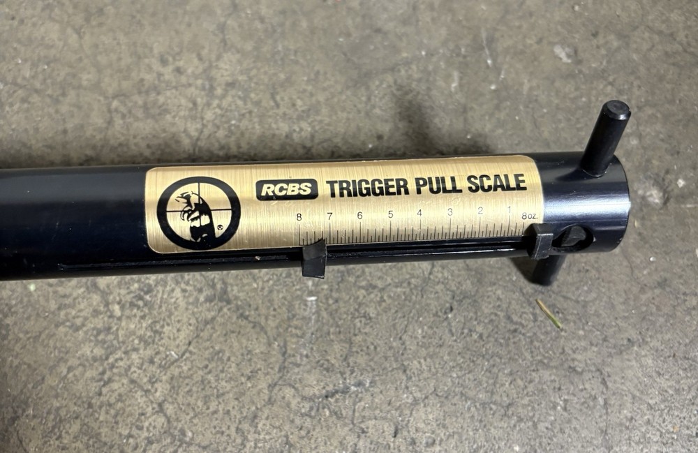 RCBS Premium Trigger Pull Scale #87307 8oz To 8lb