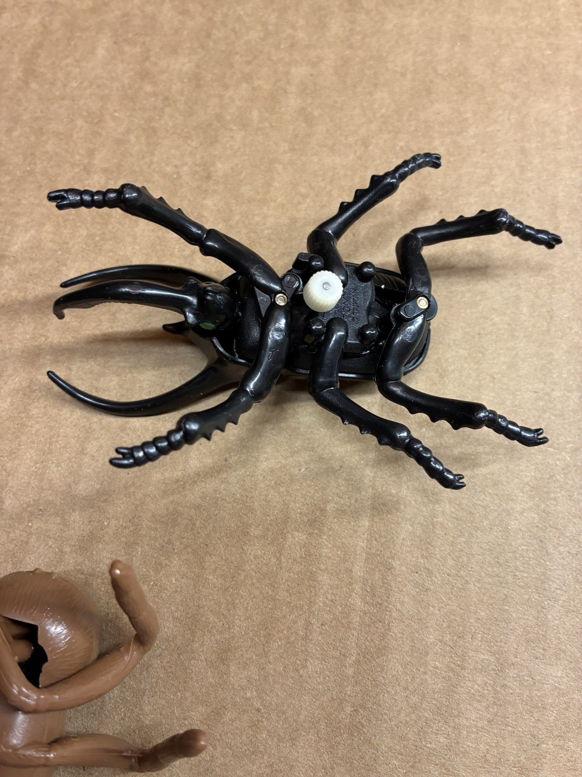 VINTAGE TOMY TOYS UGH -A - BUGS BEETLE WIND UP TOY Spider Bug 3 Total