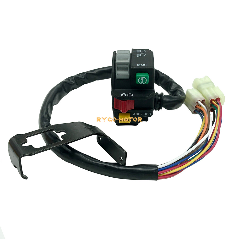 Handlebar Start Kill Stop Switch Headlight for Can-Am Outlander 1000 2013-2015