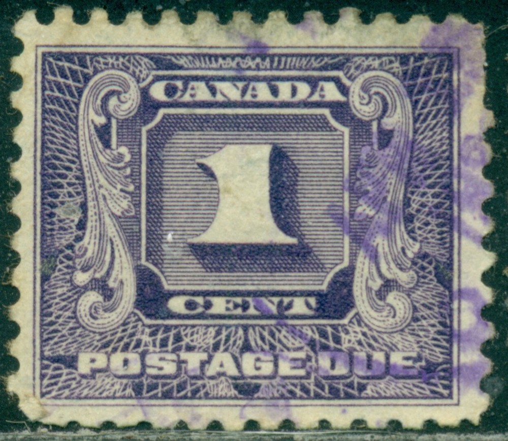 CANADA SCOTT # J6, USED, FINE, GREAT PRICE!