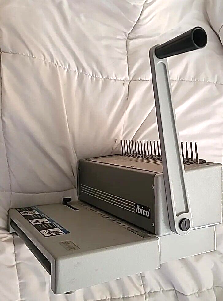 Ibico Ibimatic Manual Heavy Duty Punch / Comb Binding Machine