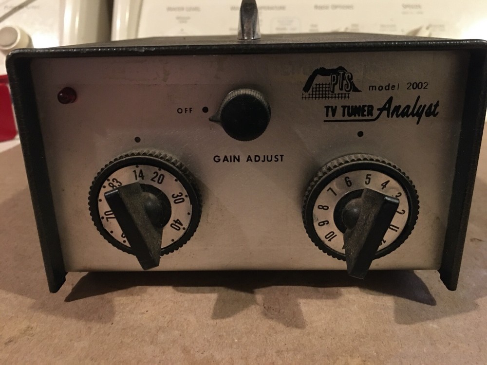 PTS  model 2002 TV Tuner Analyst used