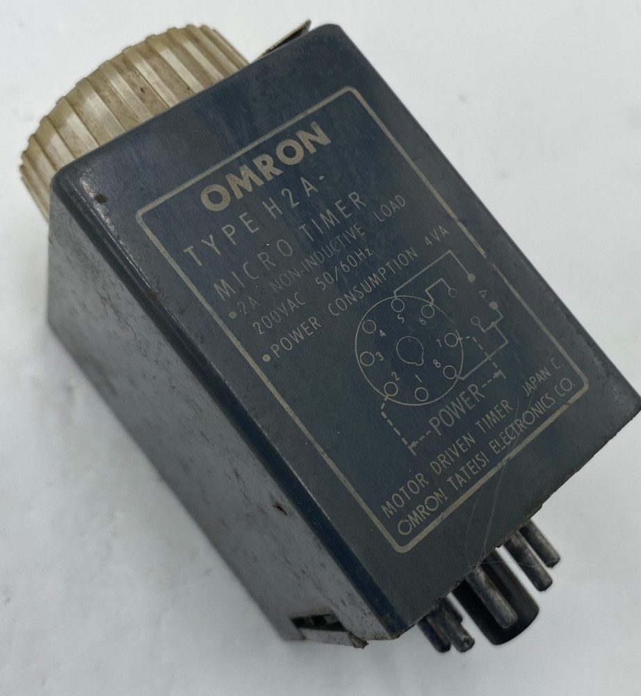 Omron H2A Motor Driven Timer 2A 220VAC 50-60Hz Resistive Load