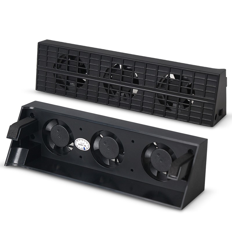 Intelligent External Auto Temperature Control 3-Fan Cooling Fan for Slim