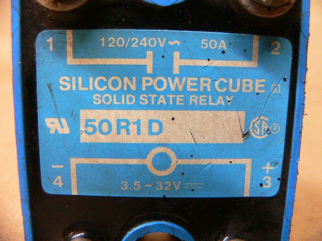 Silicon Power Cube 50R1d Solid State Relay
