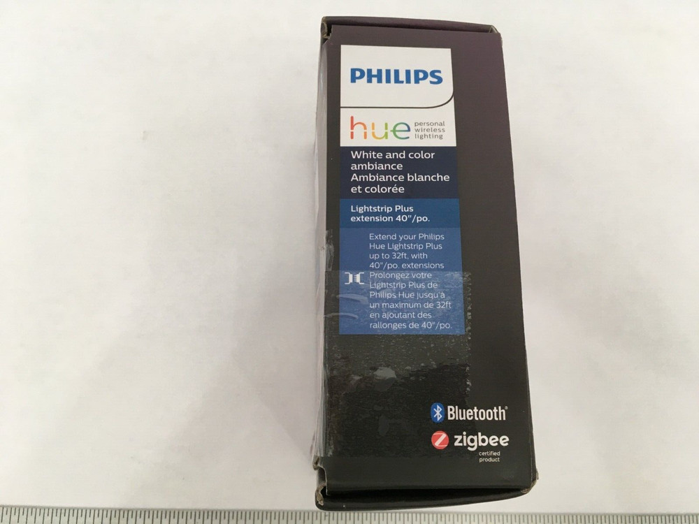 Philips Hue 40" Plug-In LED Bluetooth Lightstrip Plus Extension - 555326 (ob)