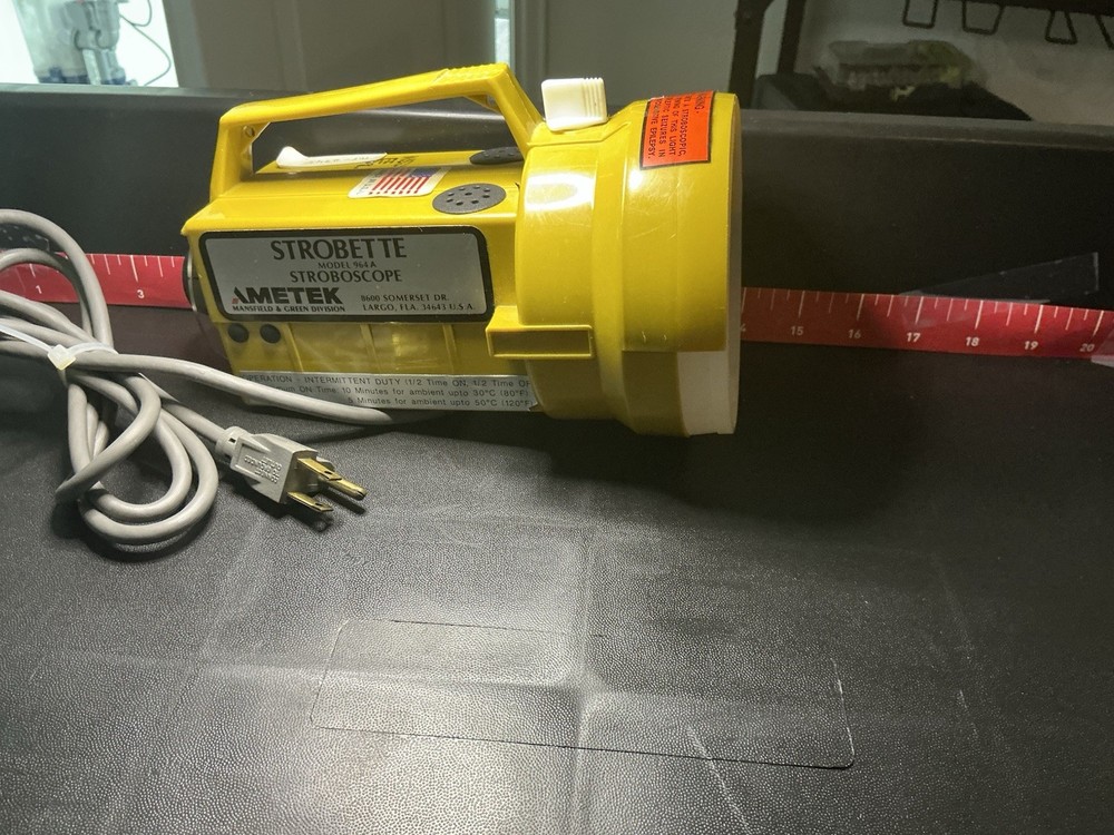 Ametek Strobette 964A Variable Speed Stroboscope