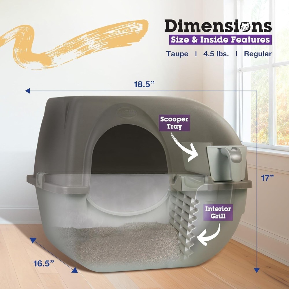 Roll n Clean Litter Box - Regular