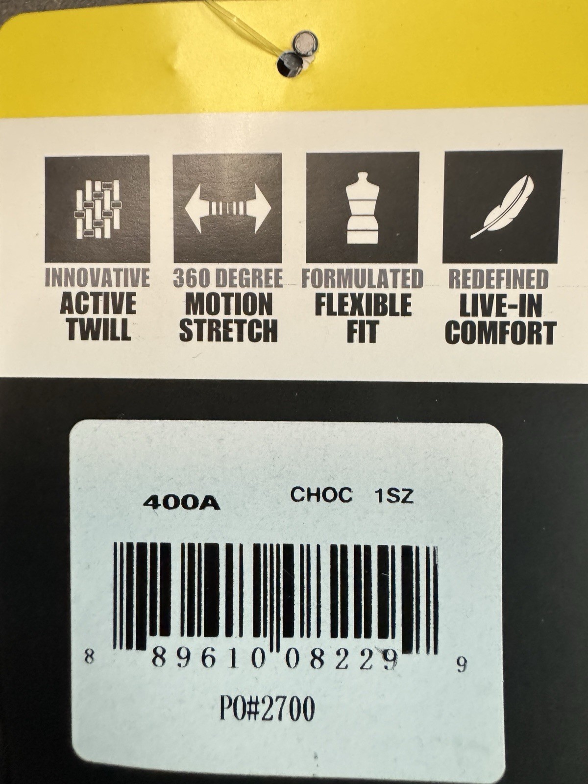 Wonder Work Tie Back Scrub Cap Men Or Women Flexible Fit Motion Stretch-Black